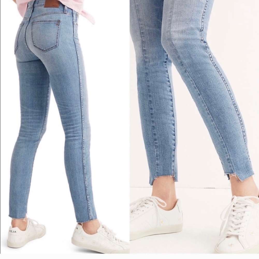 Madewell 28 9” High Rise Skinny Jeans
